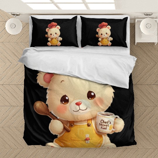 Chef Bear - Secret Fuel Coffee Bedding Sets