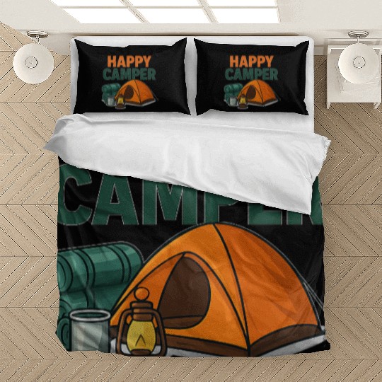 Happy Camper – Cozy Camping Vibes Bedding Sets
