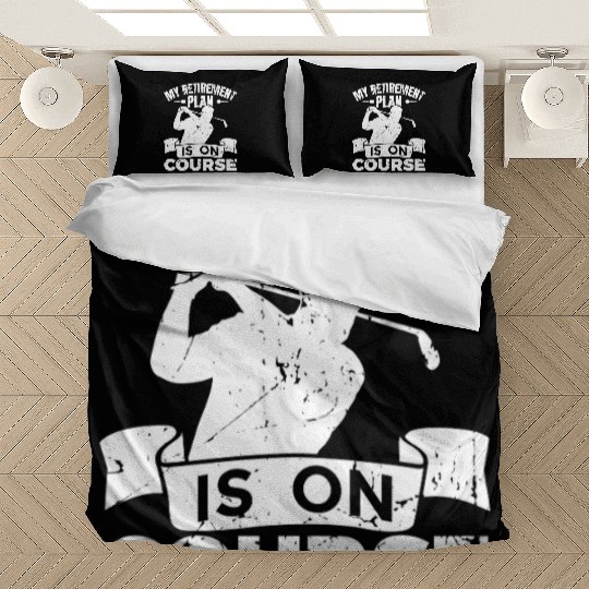 Golf Player Retirement Bedding Sets