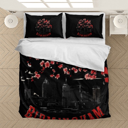 Birmingham City Albm skyline USA Bedding Sets