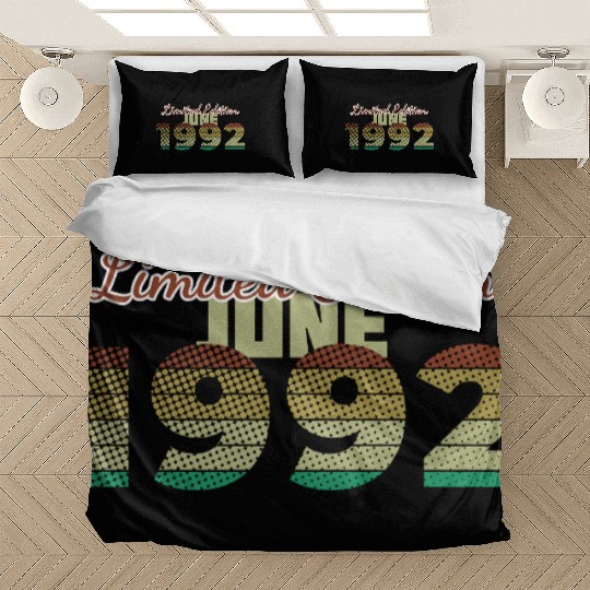 33rd birthday Limited Edition SCR 06/1992 Bedding Sets