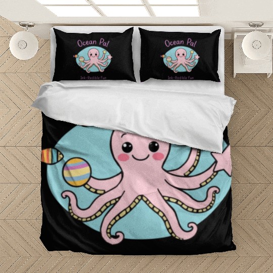 Octopus Splash Party Bedding Sets