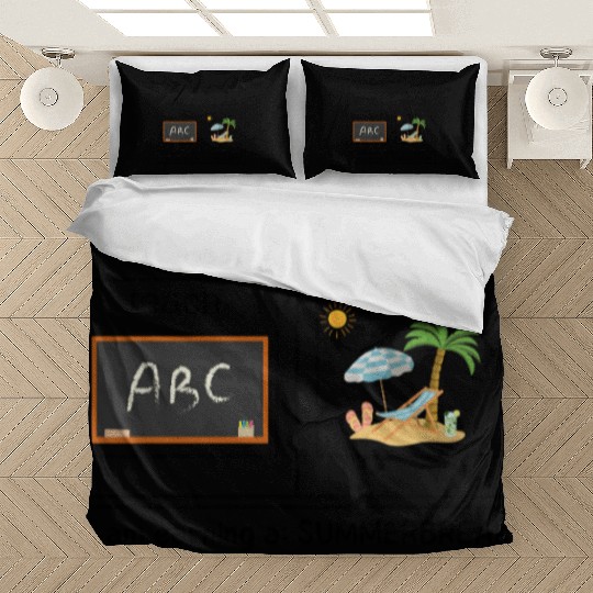 Special Education Teacher First Teach Then Beach Bedding Sets