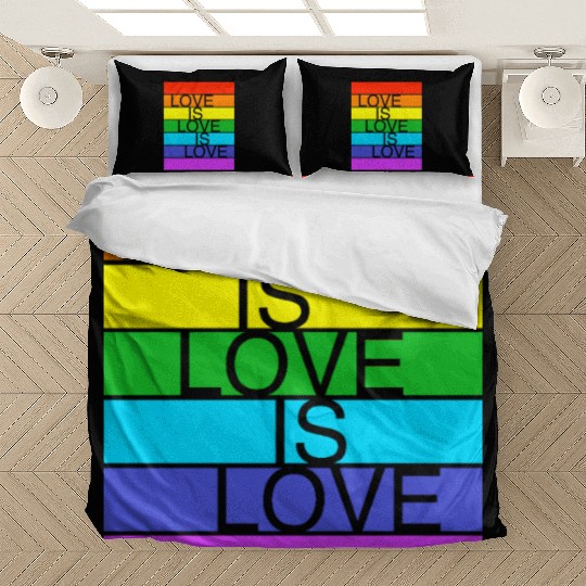 Love is Love is Love Bedding Sets