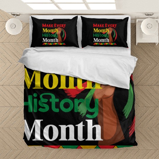 Juneteenth Make Every Month History Month Bedding Sets