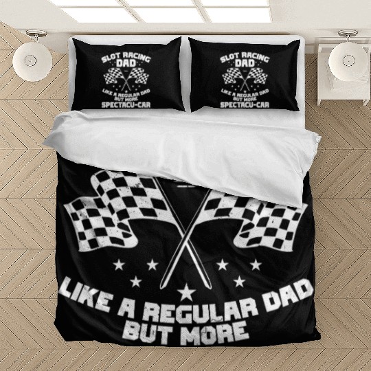 Slot Car Racing RC Car Drag Racing Bedding Sets