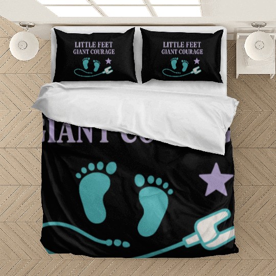 NICU Parent Pride Preemie Warrior Neonatal Bedding Sets