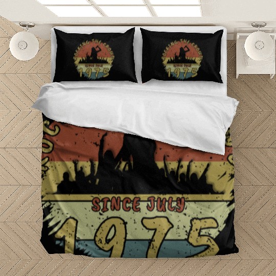 50th Birthday Rocking the crowd SNG 07/1975 Bedding Sets