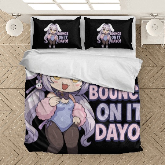 Henya the Genius Bunny Girl Bounce On It Dayo! Bedding Sets