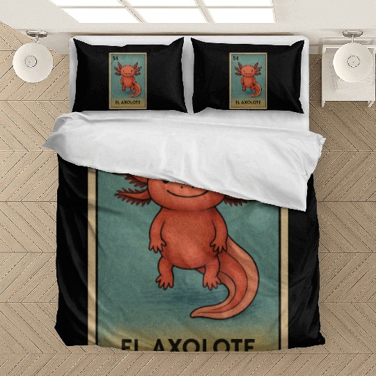EL AXOLOTE - THE AXOLOTL - LA LOTERÍA Bedding Sets