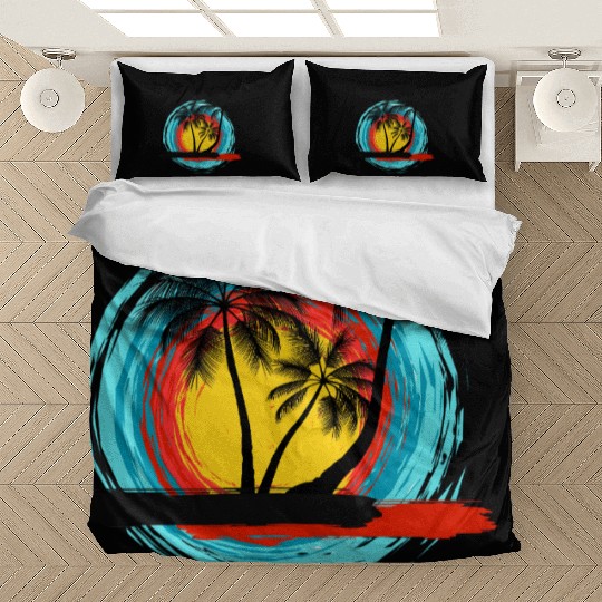 Hello summer paradise on women's premium Bedding Sets
