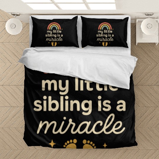 NICU Sibling Preemie Big Brother Big Sister Bedding Sets