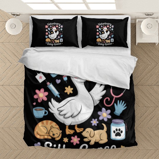 Veterinarian Silly Goose Veterinary Medicine Bedding Sets