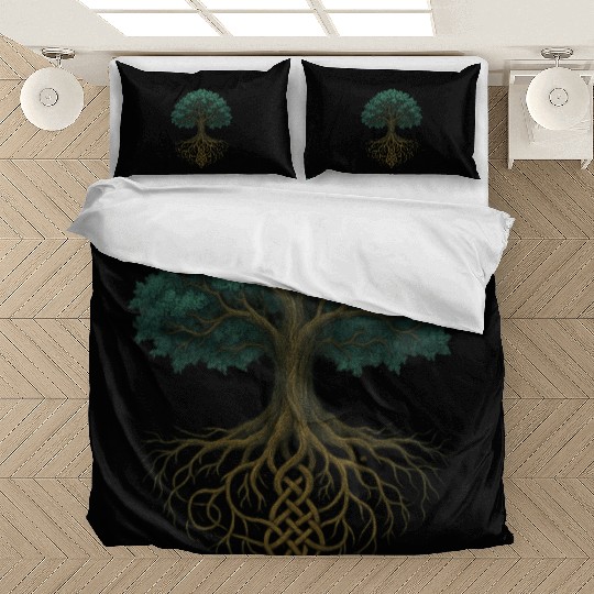 Ancient Yggdrasil Tree of Life – Celtic Forest Roo Bedding Sets