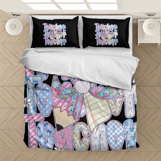 Preppy Teacher Coquette Bedding Sets