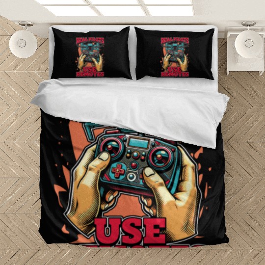 Drone Enthusiast Real Pilots Use Remotes Aviation Bedding Sets