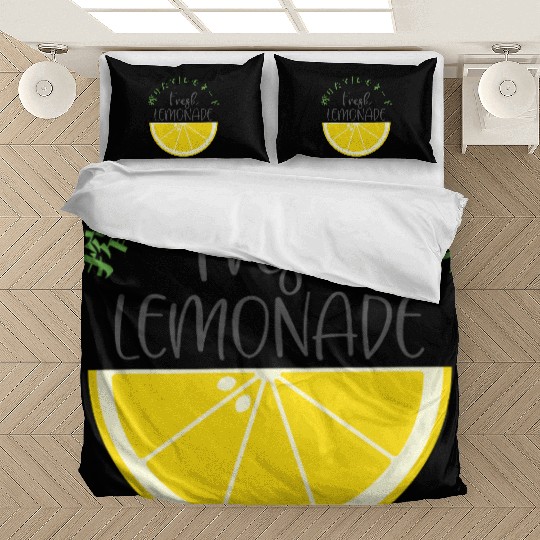 Fresh Lemonade Lemon Slice Bedding Sets