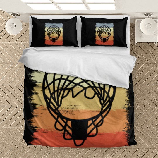 Vintage Basketball Hoop Bedding Sets