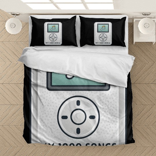 My 1000 Songs MP3 Player Retro 2000s Y2K Bedding Sets