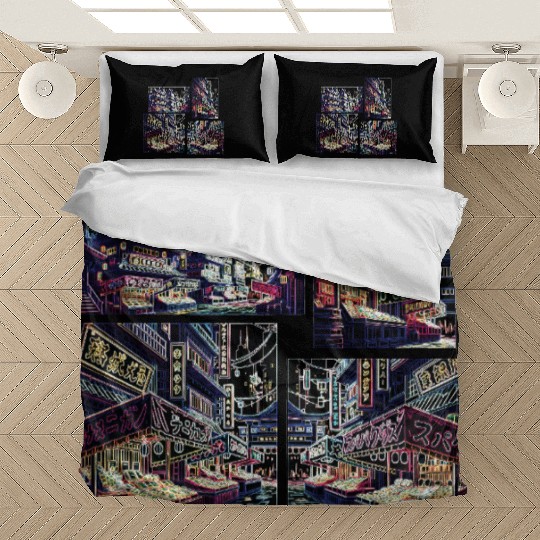 Where Tradition Meets Neons Twilight Bedding Sets