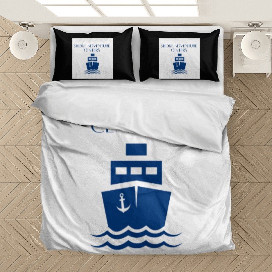 Shiny blue – Nautical Style Graphic Bedding Sets