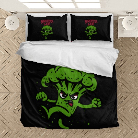 Brocco Lee – Funny Broccoli Karate Bedding Sets