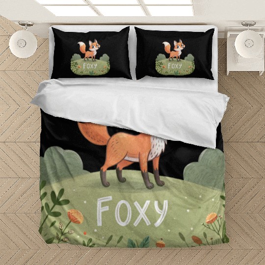 Autumn the Curious Fox Bedding Sets