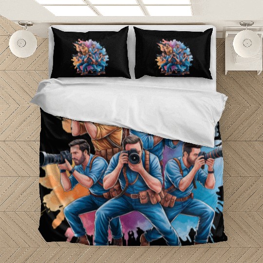 Camera Fireworks - Creatives in Action Bedding Sets