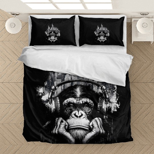 Grunge Bored Ape Bedding Sets