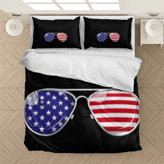 Will Trade Husband For Fireworks Funny 4th Of July Bedding Sets