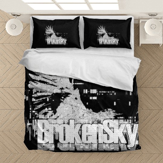 Vibrant Fireworks Night Skyline Bedding Sets