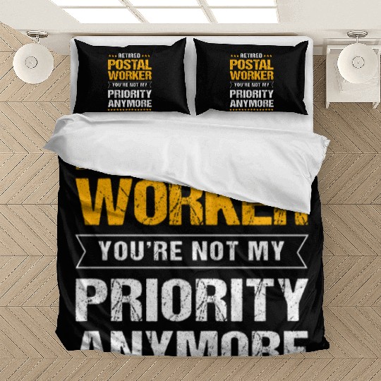 Retired Postal Worker Mail Carrier Bedding Sets