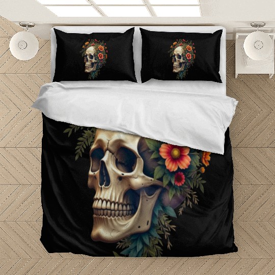 Eco Skull ❘ Nature Vibes ✦ Rebirth Bedding Sets