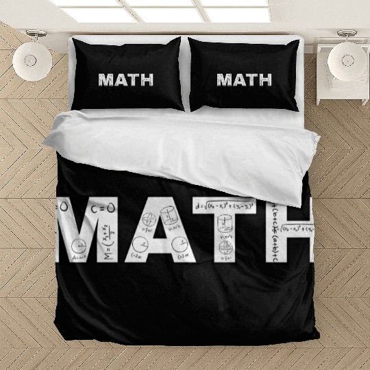 MATH – Filled with Formulas & Geometry Bedding Sets