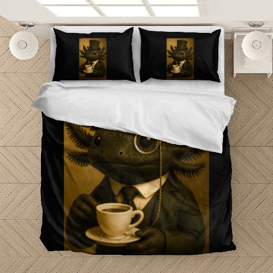 Sophisticated Axolotl Brew Bedding Sets