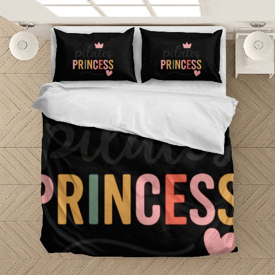 Pilates Princess Cute Fitness Lifestyle Bedding Sets