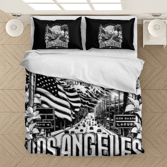LOS ANGELES Design with Sunset Boulvard Bedding Sets