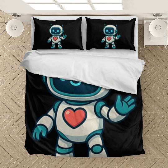 AI & Robot Characters – Futuristic Design Collecti Bedding Sets