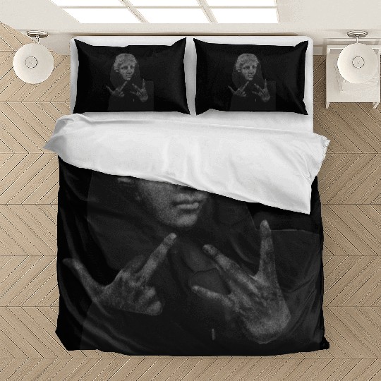 Street Art Meets Classical – Aesthetic Statue Hood Bedding Sets