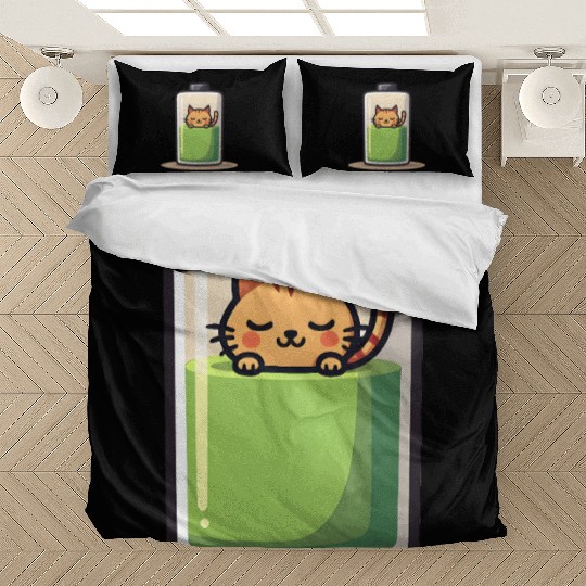 Cat Nap Battery Bedding Sets