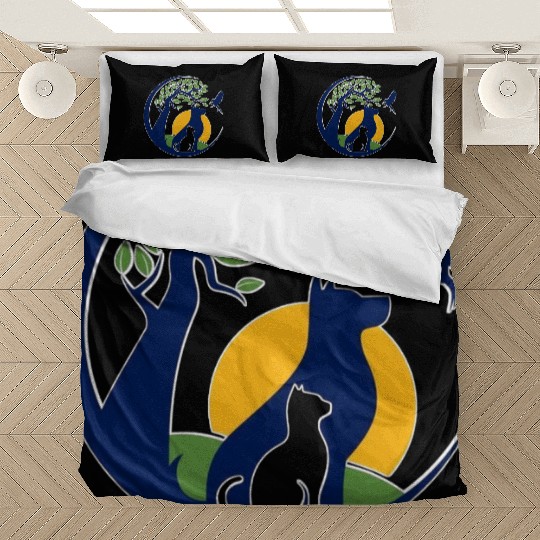 Serene Wilderness Canine and Feline Scene Bedding Sets