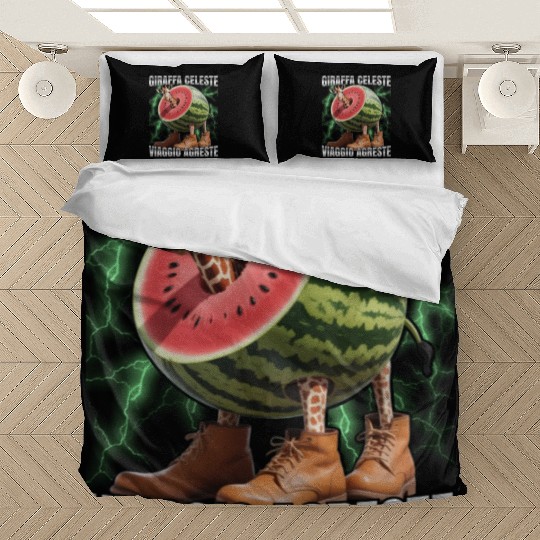 Giraffe Celeste Viggio Bedding Sets – Surreal Meme Bedding Sets