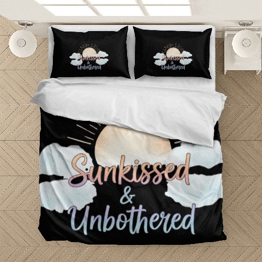 Sunkissed Unbothered Aesthetic Bedding Sets