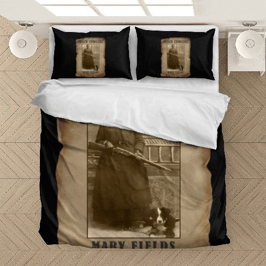 Black Cowgirl Mary Fields Western Rodeo Texas Bedding Sets