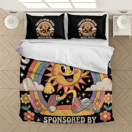 Todays Good Mood Sponsored By Death Metal Bedding Sets