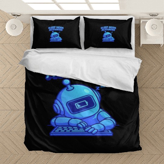Sleep Mode Activated Robot Bedding Sets