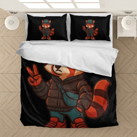Cool Streetwear Platypus Cartoon Mascot Bedding Sets