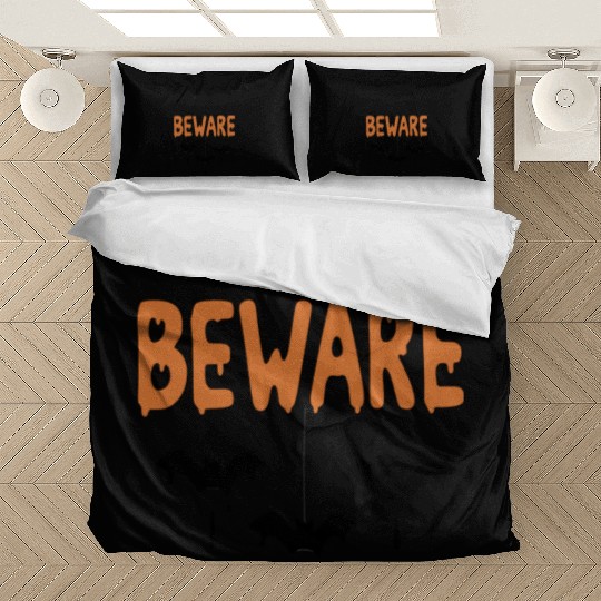Beware Halloween Bedding Sets – Spooky Season Vibes