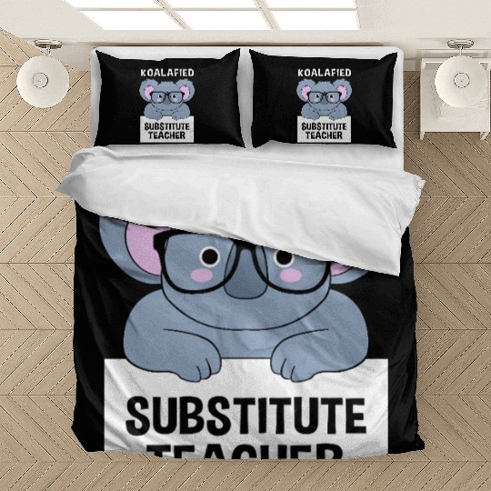 Substitute Teacher Koala School Teaching Bedding Sets