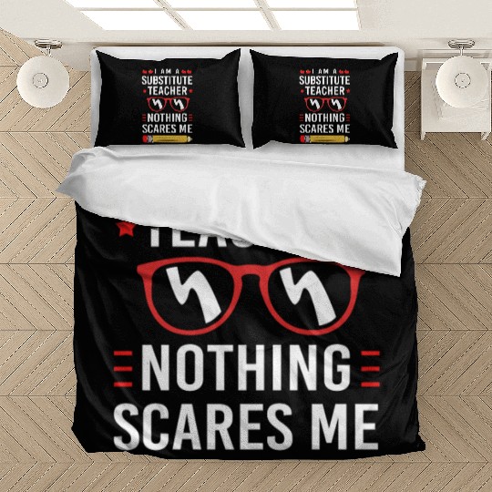 Substitute Teacher Back To School Bedding Sets